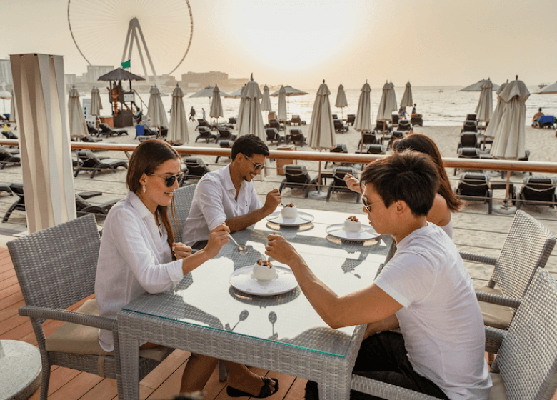 A wide array of gourmet restaurants nearby,